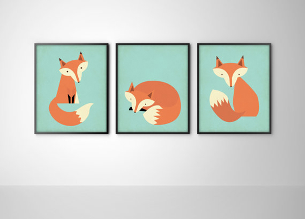 AVDD- Affiche 3 renards