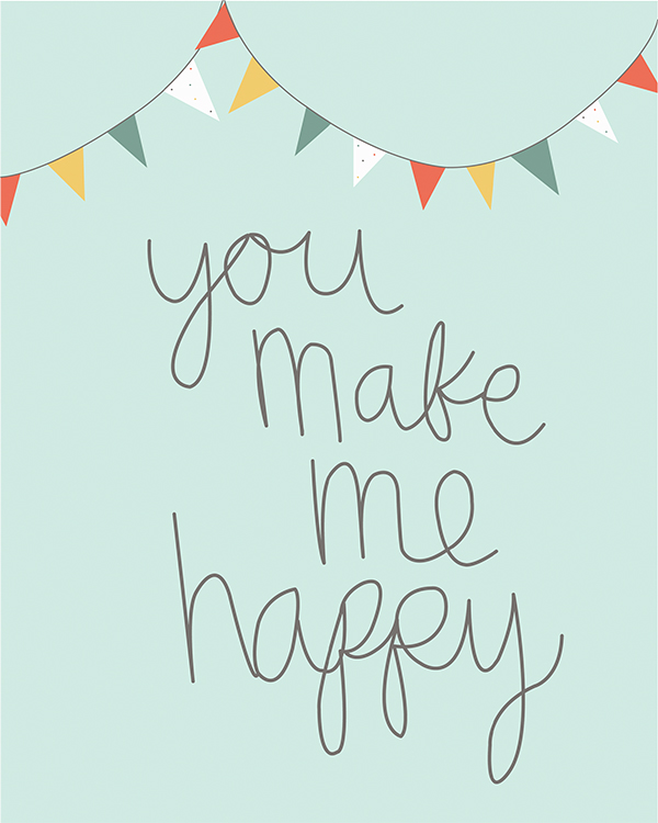 U make me happy