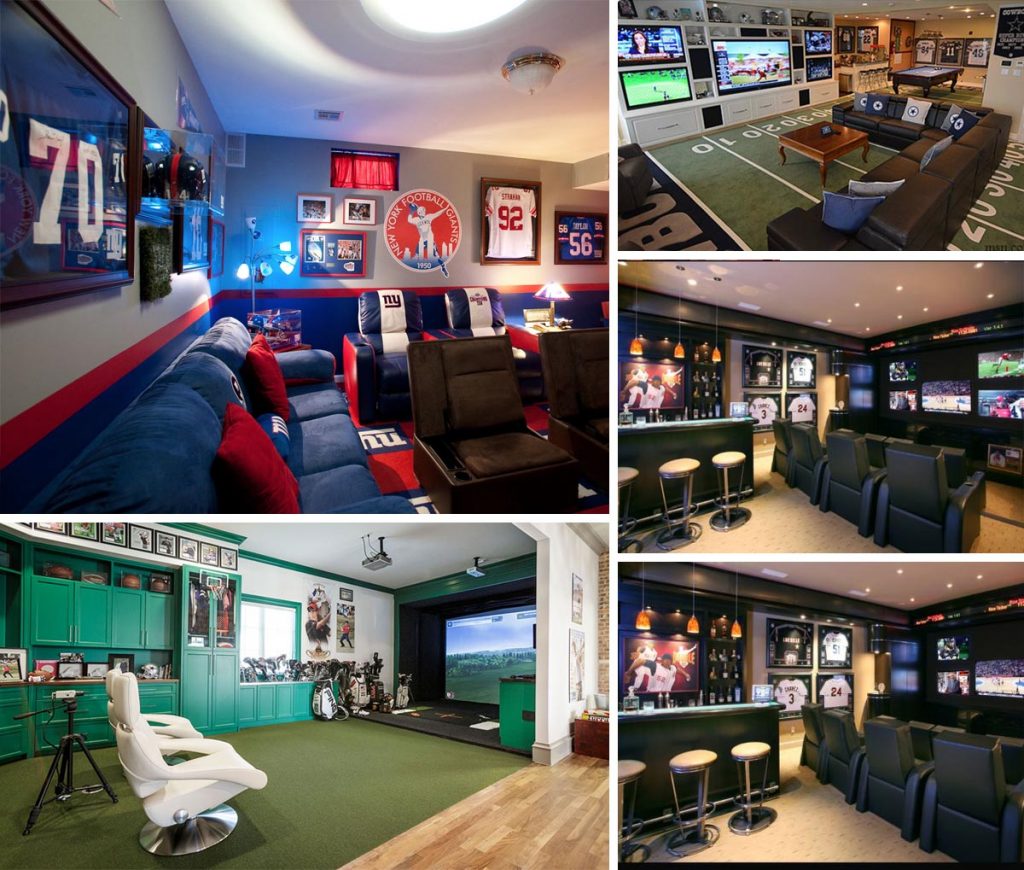 sporty Man Cave